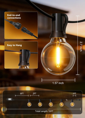 Brightown spare bulbs included simplify maintenance and quick fixes.