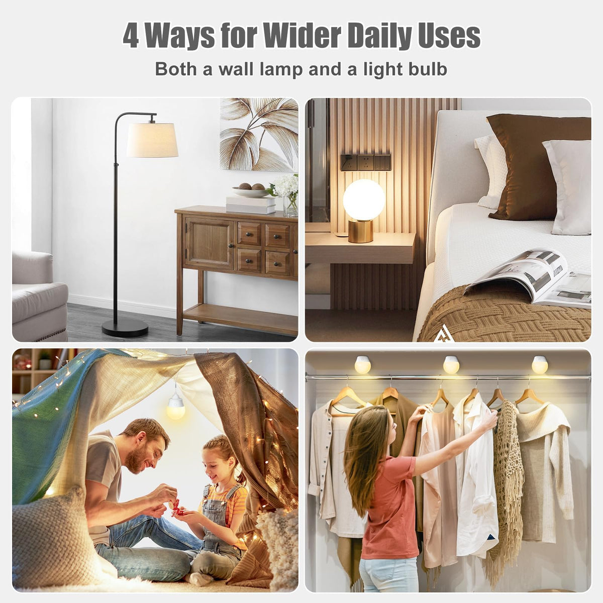 Brightown two-pack provides convenient replacement lighting for sconces and lamps