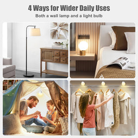 Brightown two-pack provides convenient replacement lighting for sconces and lamps