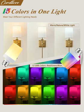 BrightWe 12-color RGB mode showcases customizable mood lighting.