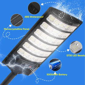 BrightWe easy install with pole mount for driveways and patios.