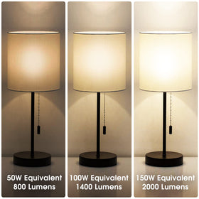 Briignite 3 Way LED bulbs high energy savings potential.