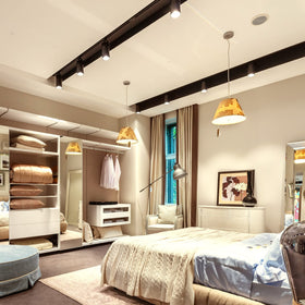 Briignite 3 Way LED bulbs installed in lamp for instant brightness.