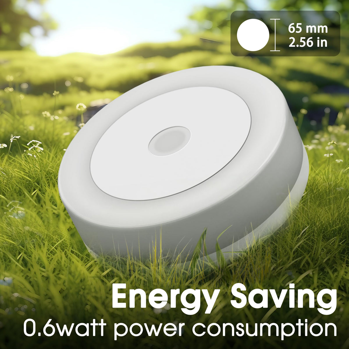 Briignite compact plug-in night light fits bathrooms and stairs without clutter.