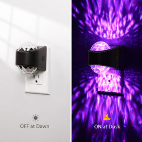 Briignite Night light with dusk-to-dawn sensor for effortless nightly illumination.