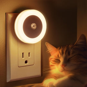 Briignite long-life night light rated for over 50,000 hours of use.