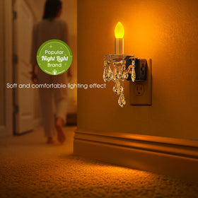 Briignite dusk-to-dawn sensor night light ready for hands-free use