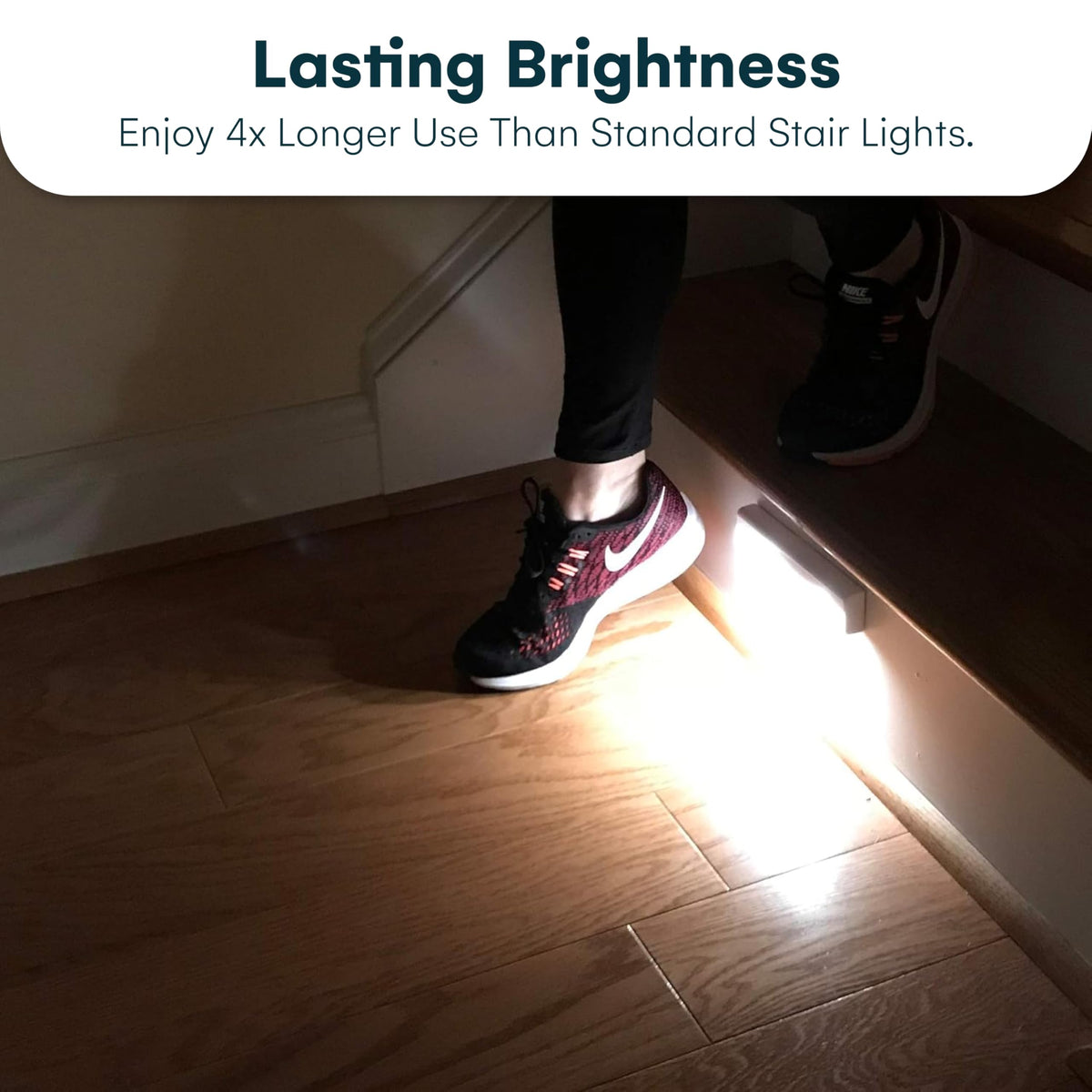 Brilliant Evolution indoor stair lights ideal for stairs, hallways, and closets
