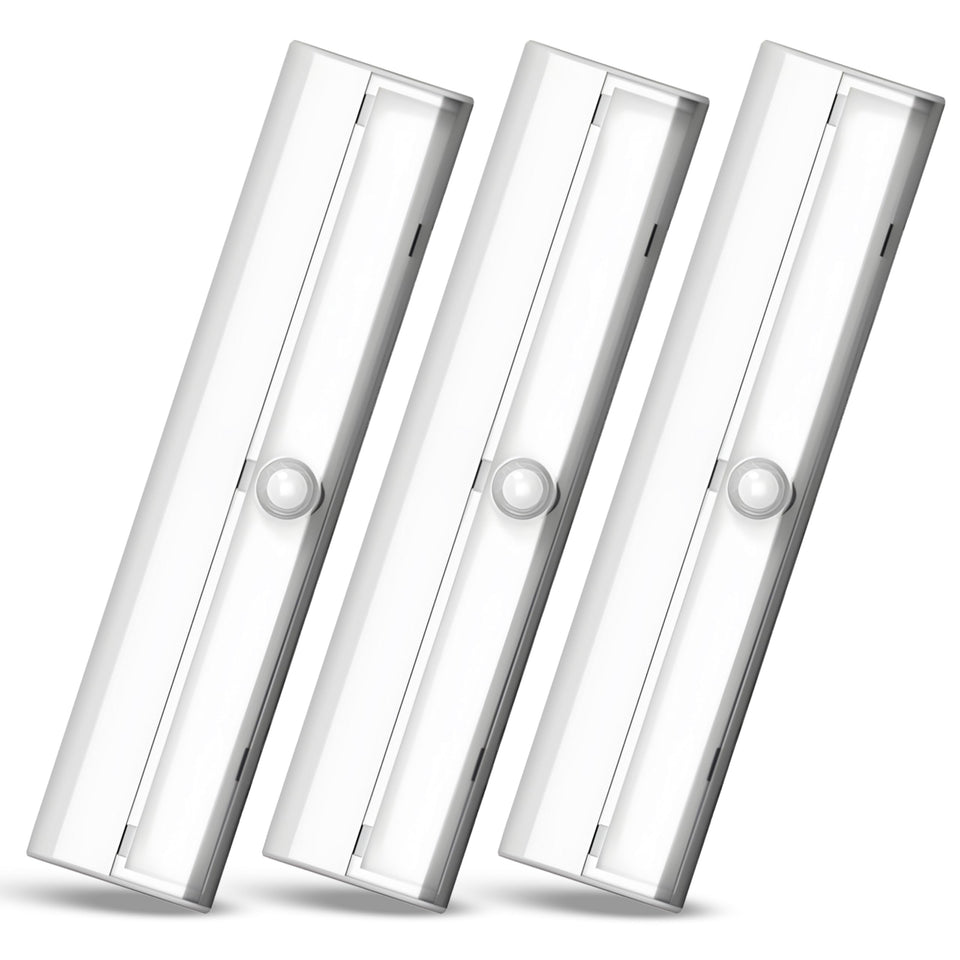 Brilliant Evolution wireless stair light with motion sensor illuminates stairs safely