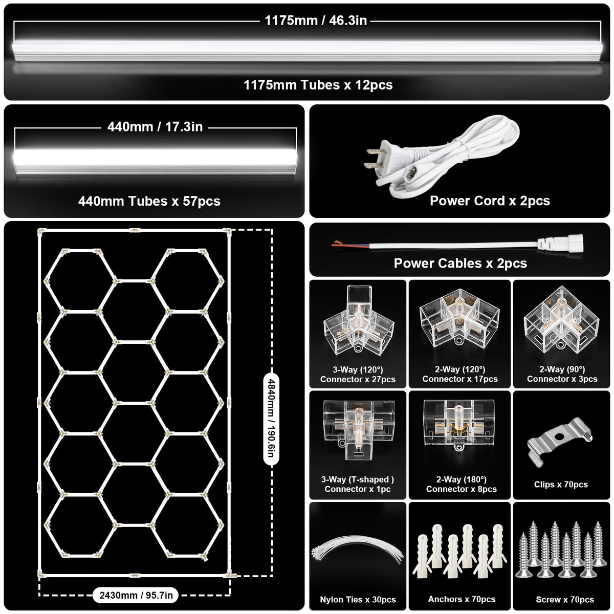 BRILLIHOOD lights offer up to 50,000 hours of reliable performance.