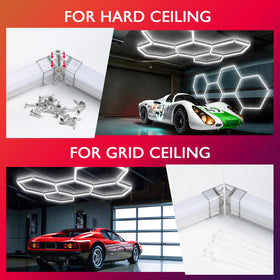 BRILLIHOOD ceiling power cord keeps wiring neat and safe