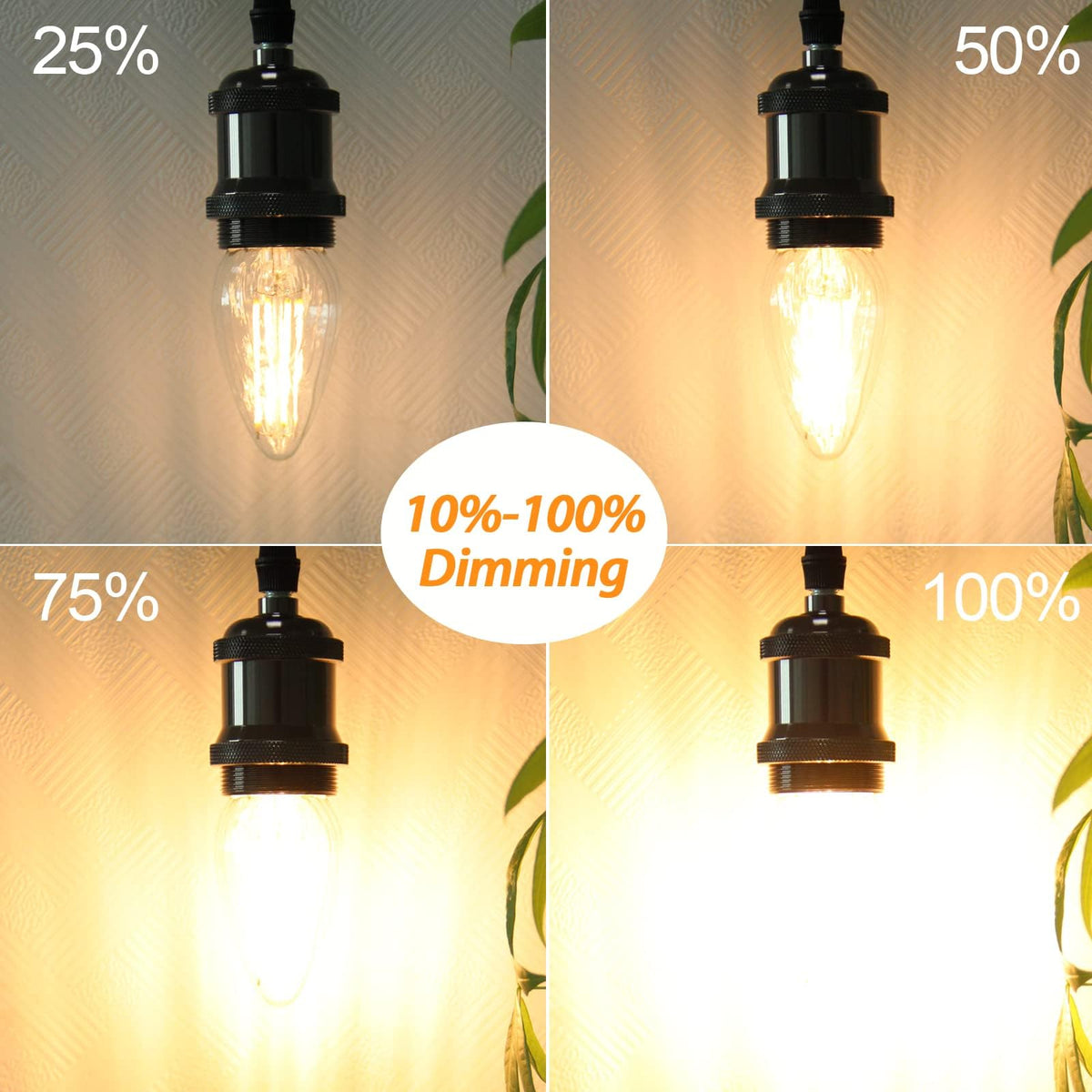 BRIMAX F15 LED bulb with E26 base for easy upgrades.