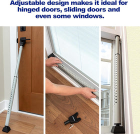 BRINKS easy tool-free installation fitting under a door knob.