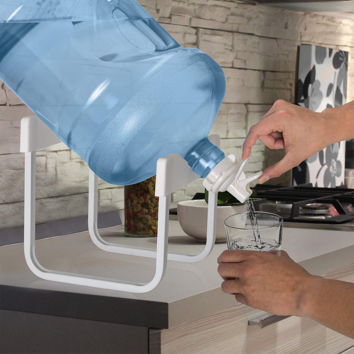 Brio 48mm valve for reliable daily dispensing.
