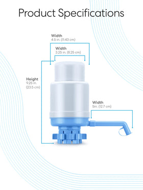 Brio pump demonstrates compatibility with different bottle sizes