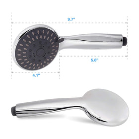 BRIOUT standard G1/2 threads ensure universal compatibility with most showers