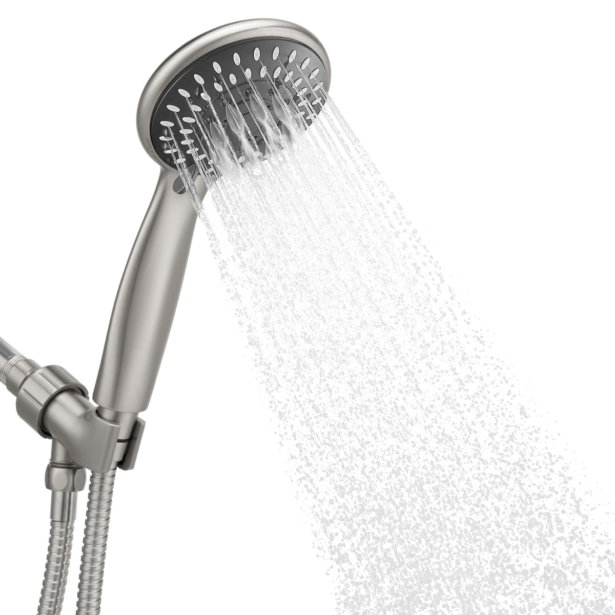 BRIOUT Briout handheld shower head with five settings for a spa-like rinse