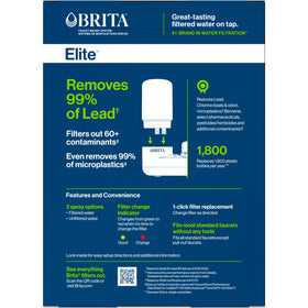 Brita Basic multi-use water filter ideal for drinking and cooking.