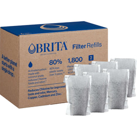 Six refills can replace up to 1,800 single-use bottles annually.