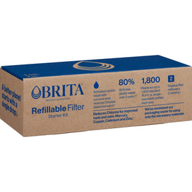 BRITA BPA-free design supports a safe, reusable filtration system
