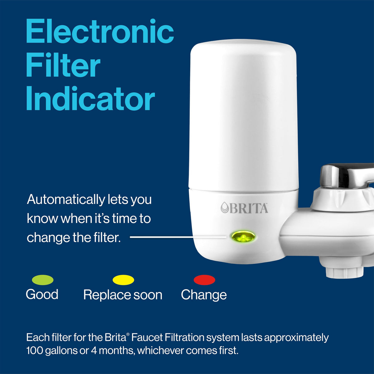 BRITA carbon-block filter media for chlorine and odor reduction