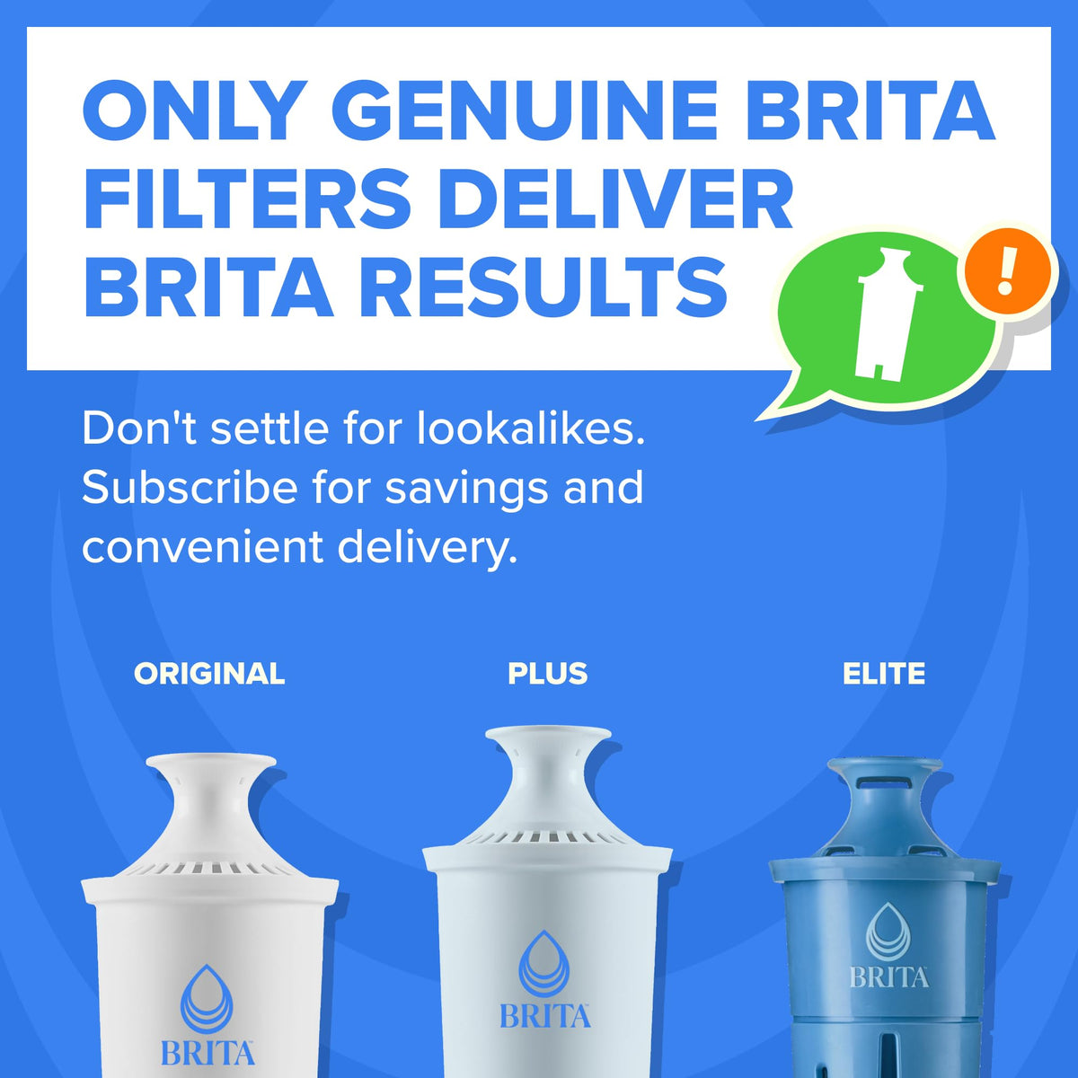 Brita compact kitchen storage showing space-saving design