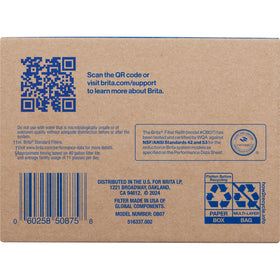 BRITA reduces chlorine, mercury, copper, and cadmium per certifications.