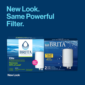 BRITA On Tap 100-gallon life display illustrating long-lasting filtration cycles