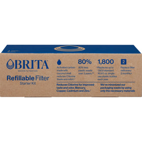 BRITA starter kit saves up to 1,800 single-use bottles yearly