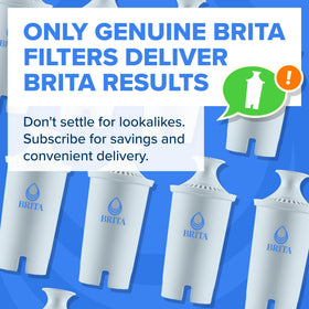 Brita Plus eco benefit saves up to 300 plastic bottles.