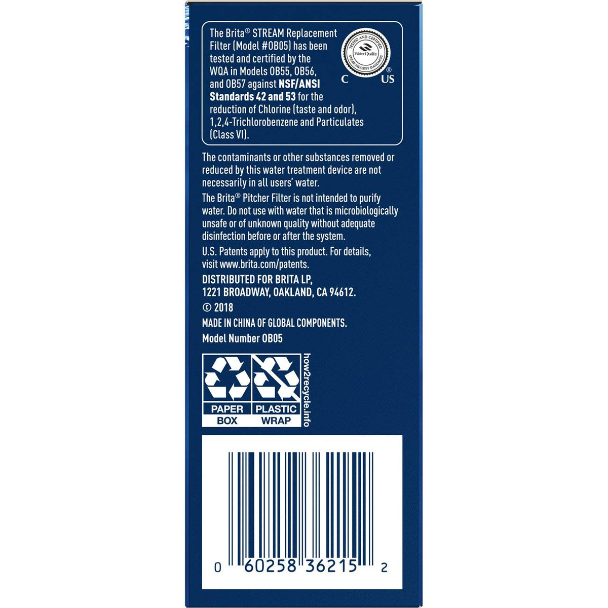BRITA Stream helps reduce plastic waste by replacing bottles.