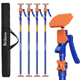 Britevo adjustable telescopic support pole extended to 54-115 inches for versatile lifting.
