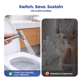 Stainless steel hose durability for BRITULIF bidet sprayer