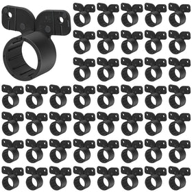 Briwooody 50 pack 3-4 inch PEX clamps side view for secure pipe mounting