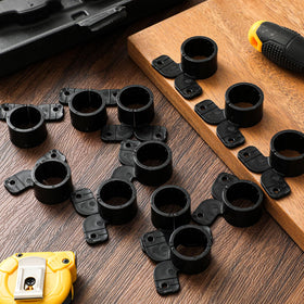 Briwooody packaged pipe supports made from durable plastic