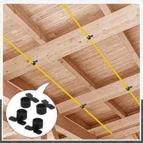 Briwooody PEX clamp in action providing a secure grip