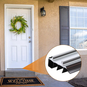 Briwooody weatherproof-door-seal reduces drafts and pests at entryways.