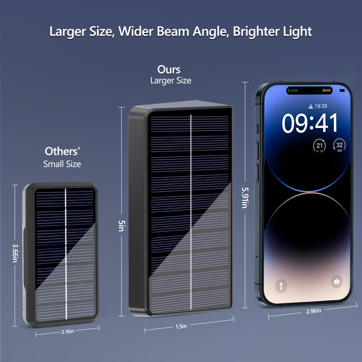 Brizled solar fence lights deliver a sharp 100-lumen beam along fences.