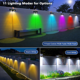 Brizled lights offer 9 colors and 11 modes for versatile mood lighting.