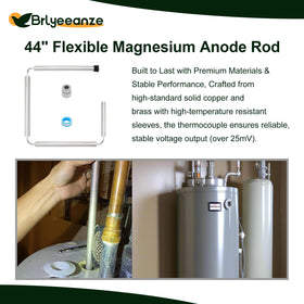 Installation in tight spaces thanks to the four-segment Brlyeeanze rod design