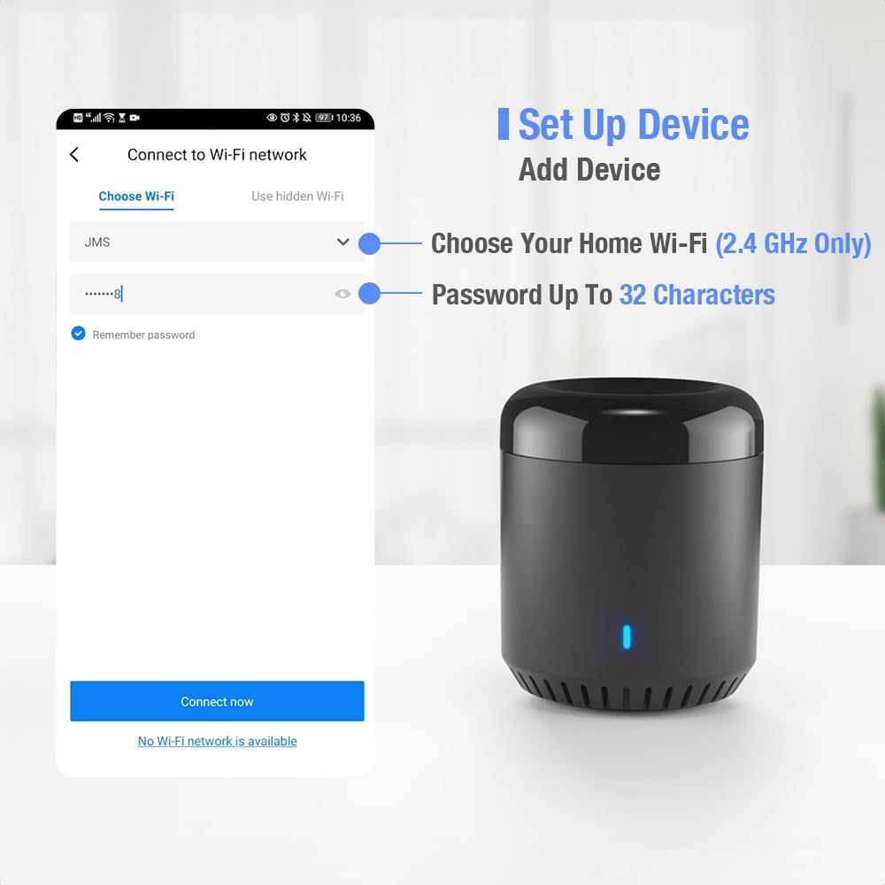 BroadLink RM Mini 3 with Google Home supports voice control