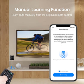 BroadLink RM4 Pro voice control works with Alexa and Google Assistant.