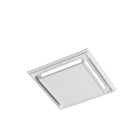 Broan-NuTone 682 charcoal filter demonstrates odor-control in a small bathroom