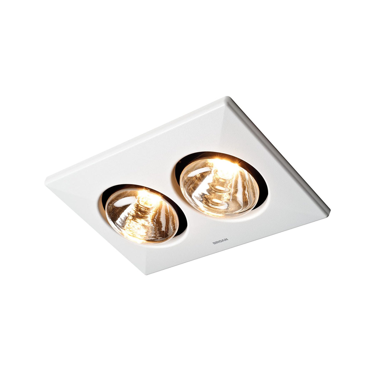 Broan-NuTone 164 ceiling installation shows discreet ceiling-mount design.