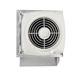 Broan-NuTone 509S wall vent cover with exterior cap enables quick, clean installation.