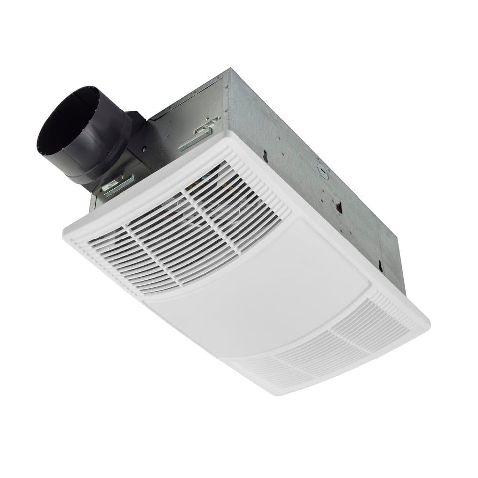Broan-NuTone bathroom fan and heater front view.