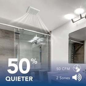 Broan-NuTone compact housing supports simple setup in tight ceilings