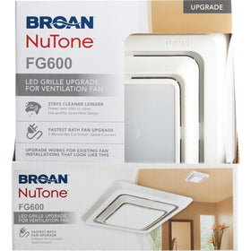 Broan-NuTone FG600 grille pack of 1 for easy replacement