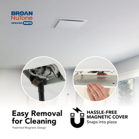 Broan-NuTone RCM700 adds an elegant, modern look to bathrooms.