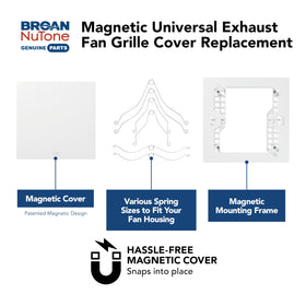 Broan-NuTone RCM700 installs in five minutes with no wiring or cutting.